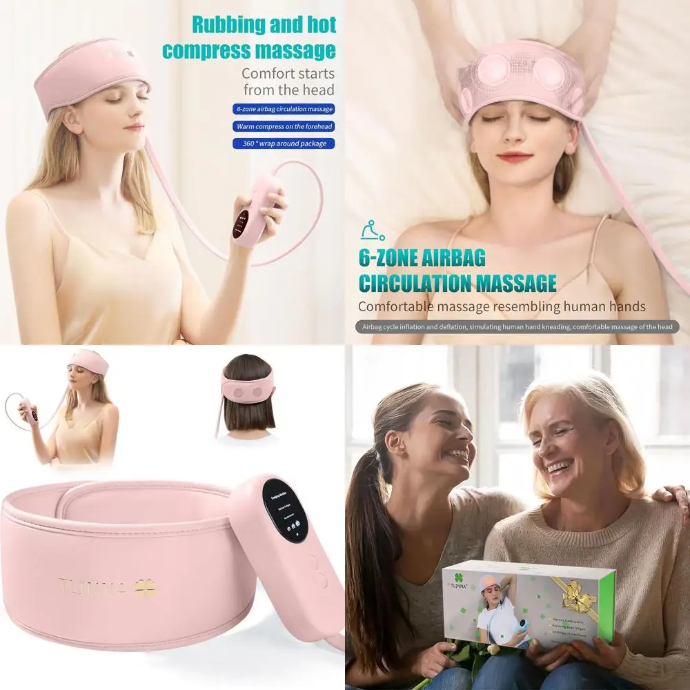 

Массажер с подогревом для снятия боли, усталости и улучшения сна (розовый)