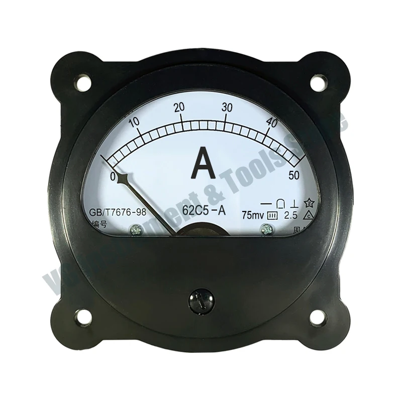 Picture 6: 62c5 75mv DC ammeter 5a10a20a30a400a600a Pointer 62c2 62c4 62c6 80