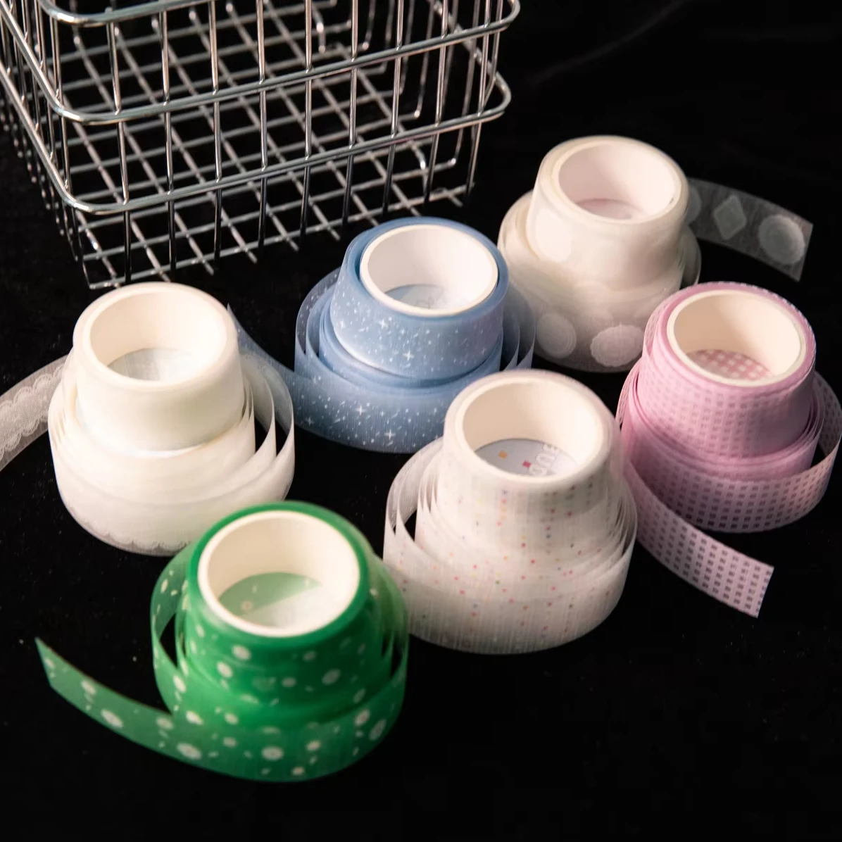 

Sand Sparkle Washi Tape Starlight Galaxy Masking Tape Sticker Tapes Metallic Brush Star Pattern Salt Style Basic Stripe