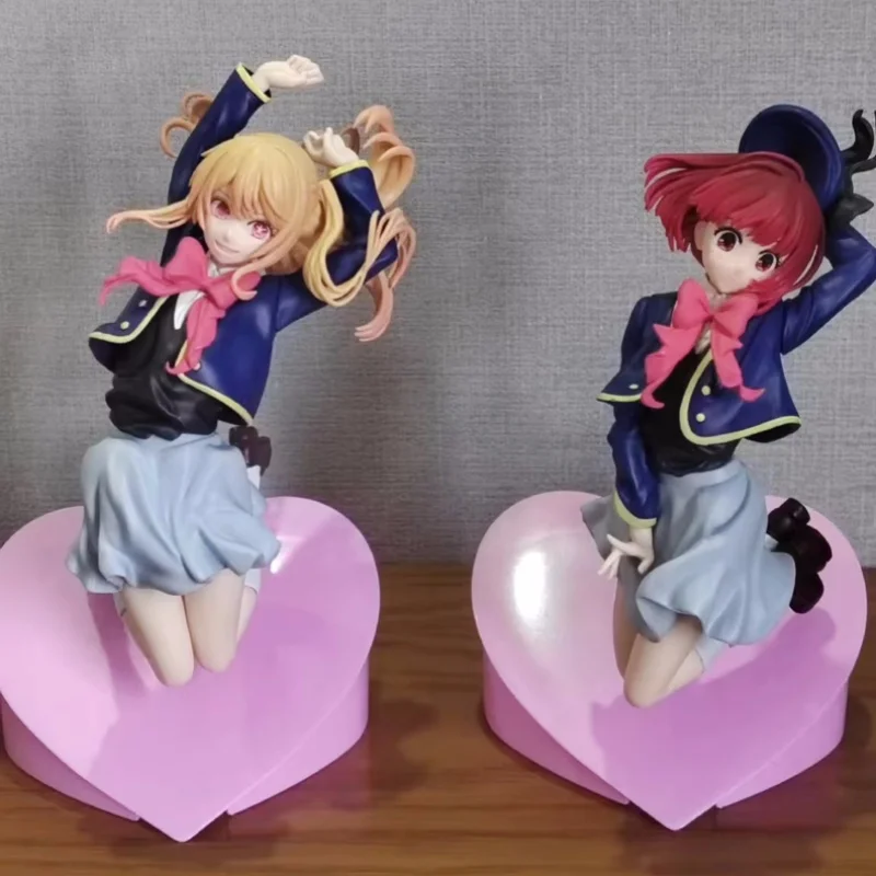 Novo original oshi no ko anime figura hoshino aquamarin hoshino rubii arima kana pvc modelo coleção desktop ornamento brinquedo presentes