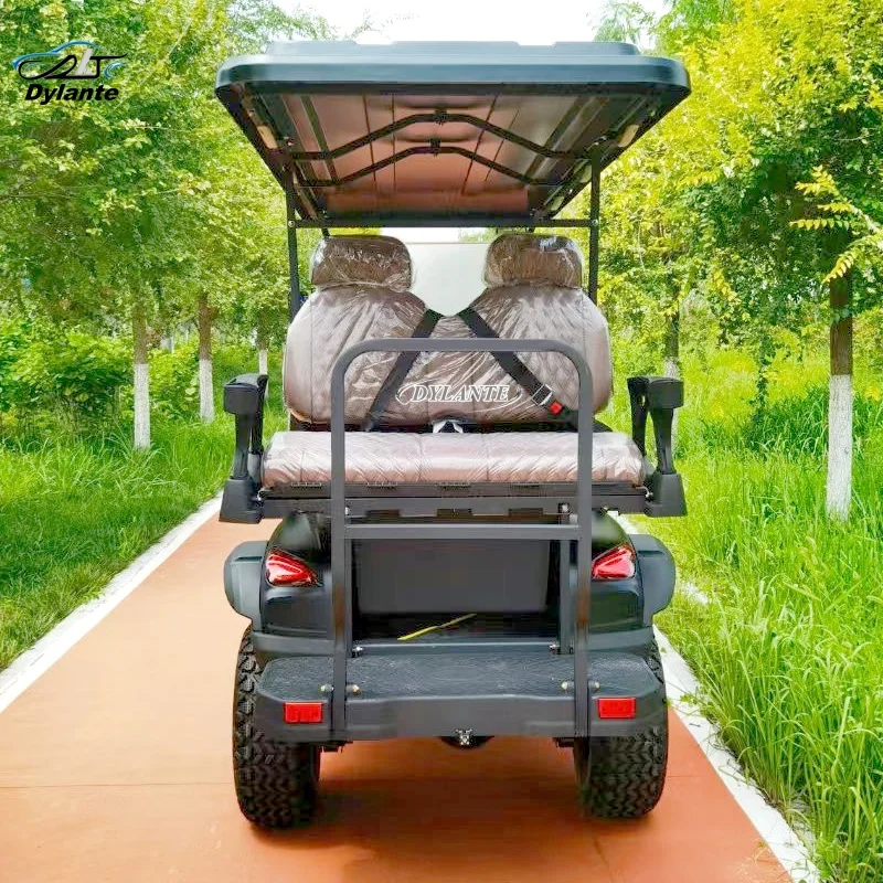 الكلاسيكية الصغيرة لوحة طاقة شمسية جديدة على الطرق الوعرة عربة جولف كهربائية 4 عجلات أفضل بطارية ليثيوم الصيد الكهربائية سيارة كهربائية