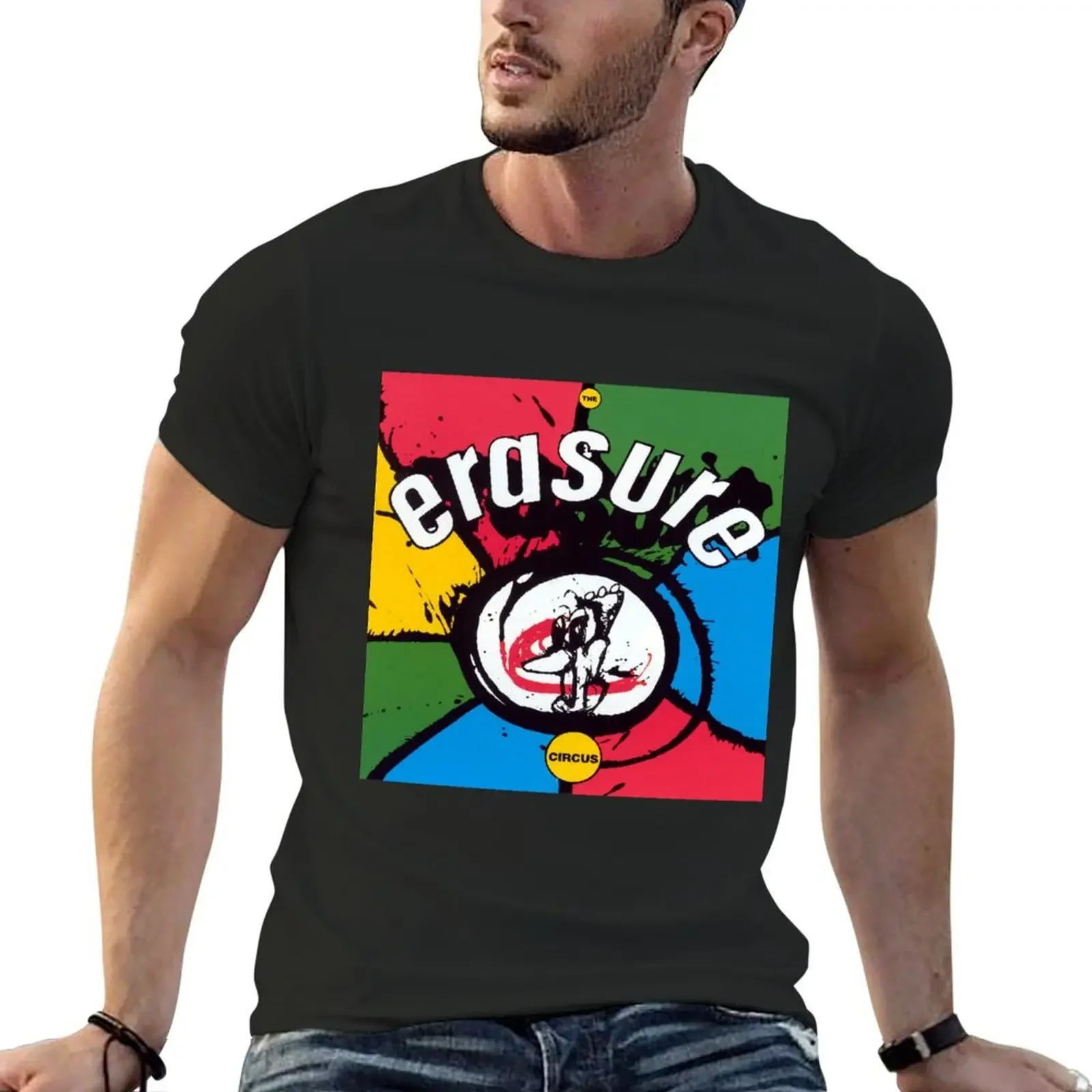 

Erasure the circus T-Shirt rapper graphic tees customs baggy shirts anime clothes mens cotton t shirts