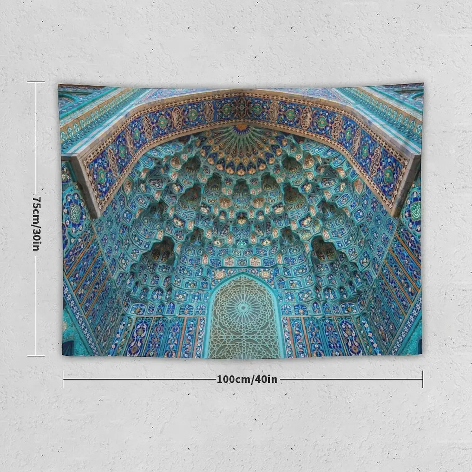 Saint Petersburg Mosque in Russia Tapestry Outdoor Decoration For Bedroom Tapestry