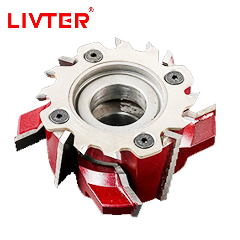 LIVTER MX3810B1 112X30  Frame Woodworking Tools Gear Door Head Finger Joint Cutter For Spindle Shaper Cutters