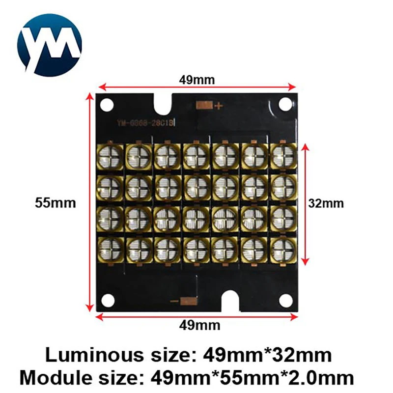 UV LED Power Cura Lâmpada, Fonte de luz, Impressoras, Pintura, Offts de tinta, 280W, 365nm 385nm 395nm 405nm