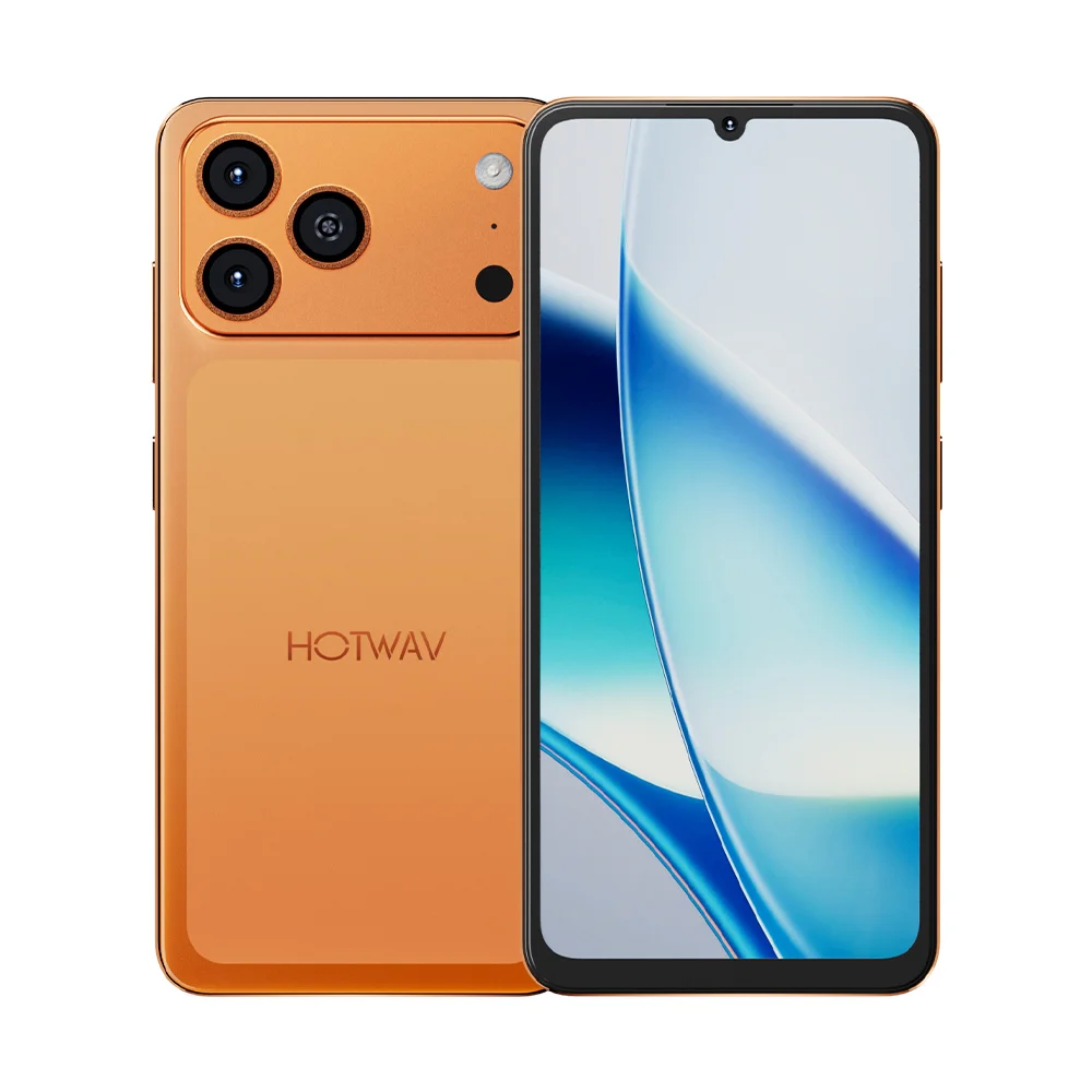HOTWAV A17 pro Max 4GB+256GB Smartphone 6.74'' FHD+ Android 15 5160mAh UltraThin 4G Cellphone with 13MP+5MP Camera GPS