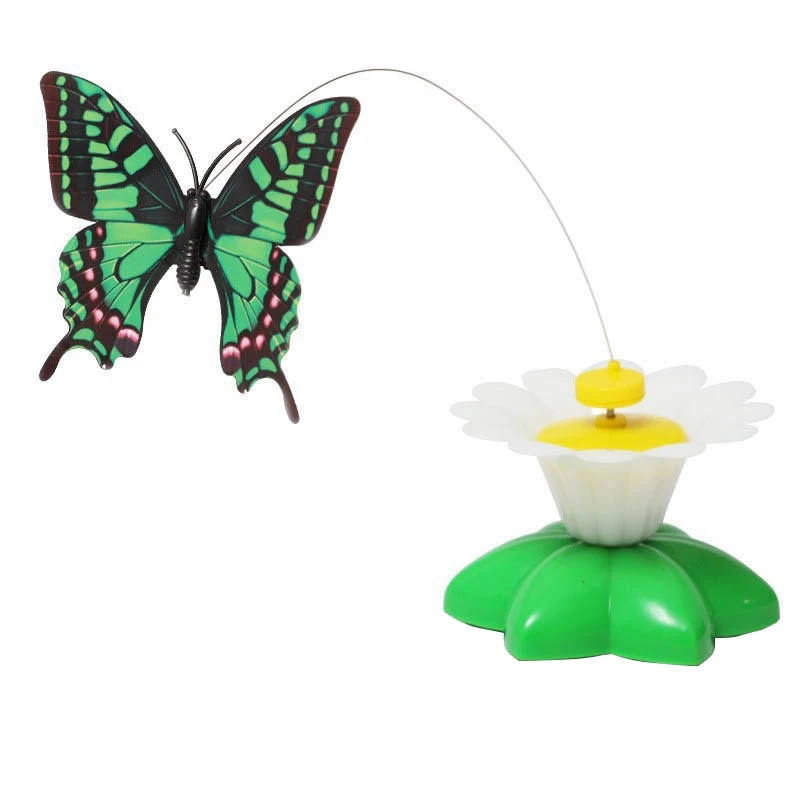 Pet Toy Rotating Electric Flying Colorful Interactive Intelligence Training Rotating Funny Toys