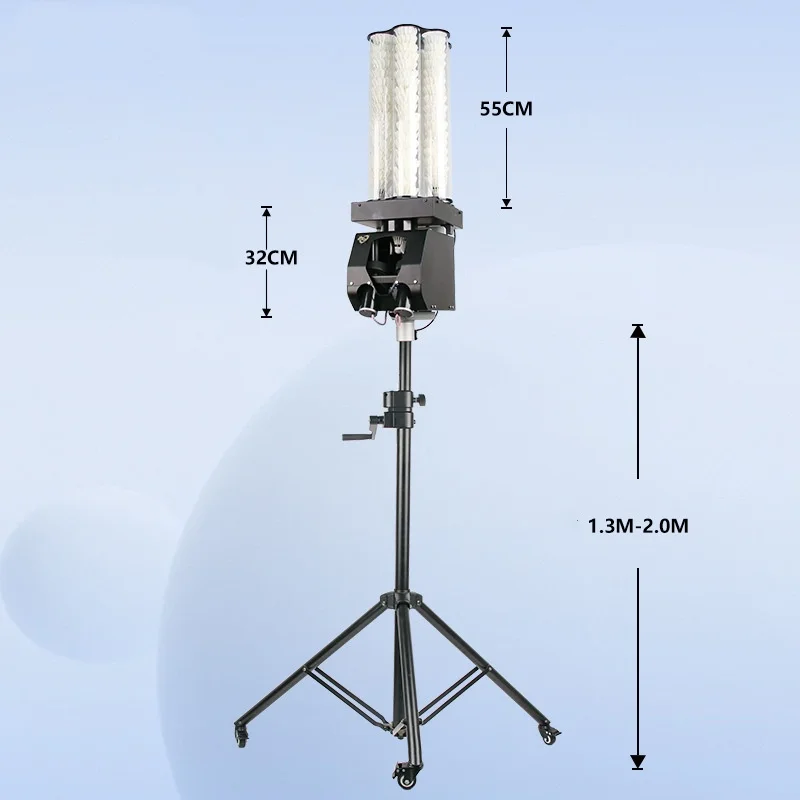 Automatic Badminton Shuttlecock Server  Remote Control Programming Badminton Trainer Server Badminton Feeding Machine view 4