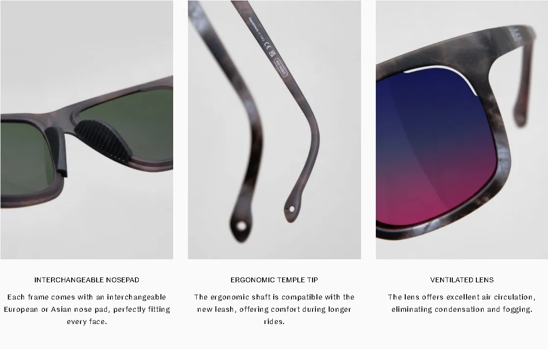 Ohne Box Alba Optik polarisierte Fahrrad brillen Männer Frauen Sport brille Straße MTB Fahrrad Fahrrad Brille Outdoor Sonnenbrille – Detail 5