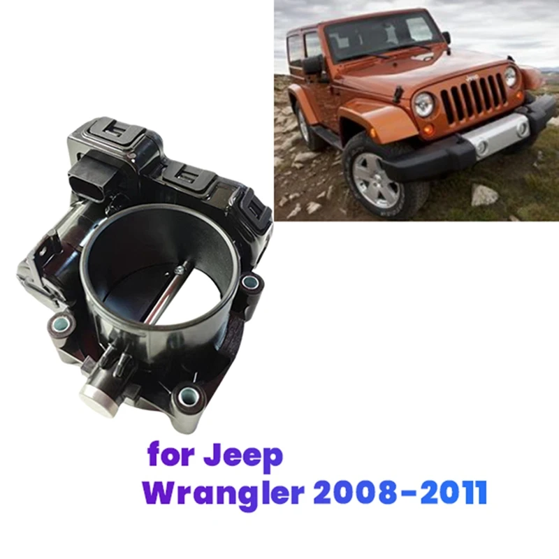 

Car Throttle Valve Body 4593858AB For Jeep Wrangler 2008-2011 Air Intake System Throttle Valve