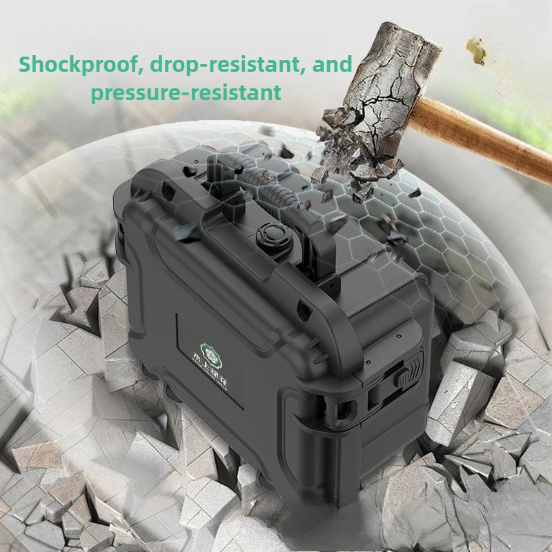 Ausrüstung Schutz Box Multifunktionale Instrument Lagerung Toolbox Wasserdichte Tragbare Werkzeuge Organizer Werkzeug Fall mit Schwamm