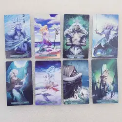 12x7 cm Syrenka Tarot Gra karciana 78 PCS Instrukcja papierowa