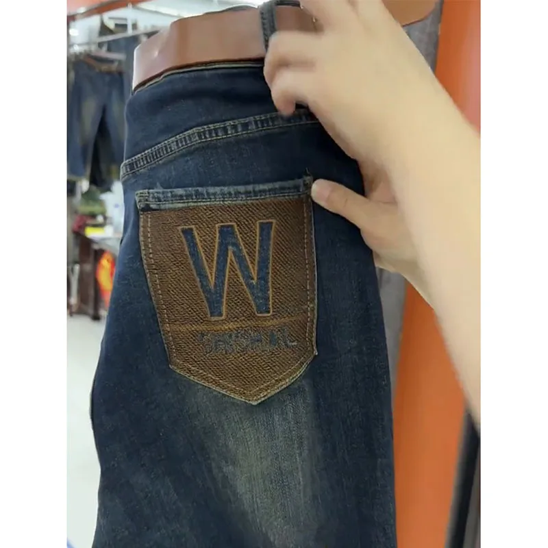 Jean droit en velours pour femme, sarouel radis épais, gros et fin, à neuf points, pour papa, nouvelle collection automne et hiver
