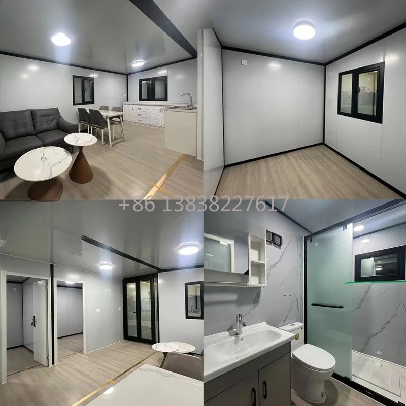 Modern Design Factory Direct Sales 40ft Extendable Foldable Steel Prefab Container House Shipping Container Folding Living Cabin