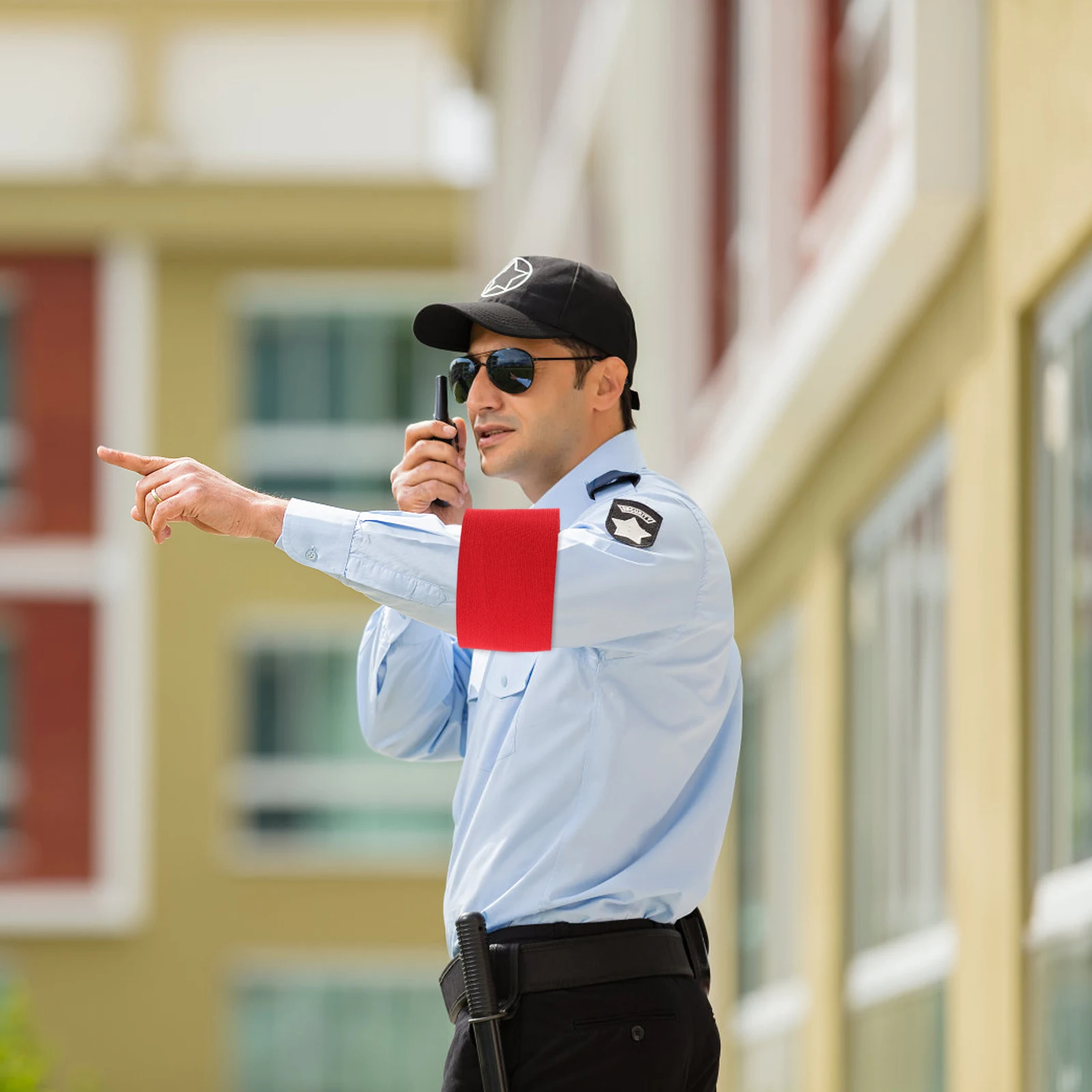 

4 Pcs Safety Officer Sleeve Seal Flag Football Accessories Bumper Tow Strap The Sign Belts Kids Red Flags Youth Child