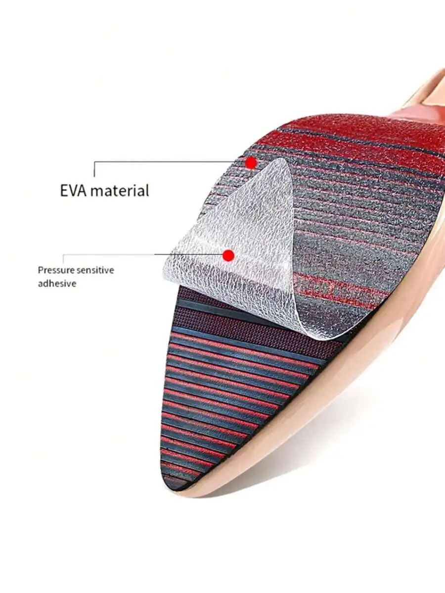 Shoe Sole Protector Anti-Slip Stickers For High Heels Sports Shoes Wear Resistant Trimmable Highly Adhesive image 6