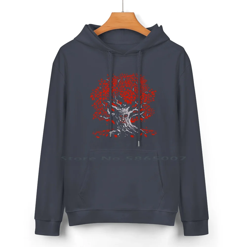 Winterfell Weirwood Pure Cotton Hoodie Sweater 24 Colors Weirwood Tree Westeros Winterfell Heart Godswood George Song Ice Fire