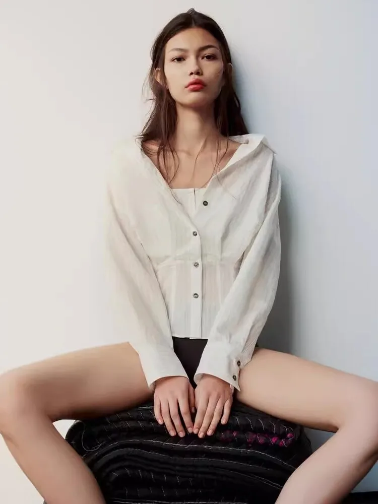 

Весенне-осенний женский облегающий полосатый дизайн irt Sensation, Новое поступление, французский длинный воротник-свеч, волокно из полиэфирного волокна