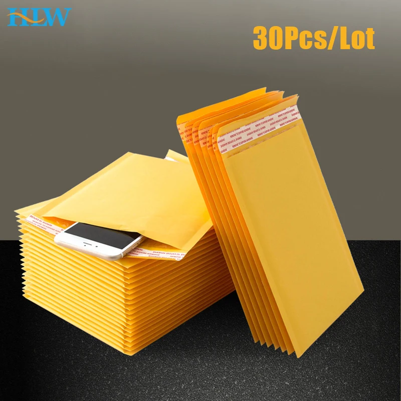 papel kraft acolchoado envelope de envio com bolha mailing bolsa mailing bags diferentes especificacoes mailers 30 pcs por lote 01