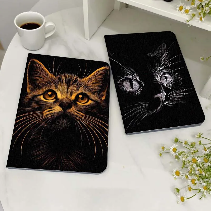 

Popular Cat Head Eyes Gift For Xiaoxin Lenovo Tab Pad K11 K10 M10 P11 3rd Plus Pro Legion Y700 Y900 Gen4 2 Tablet Case