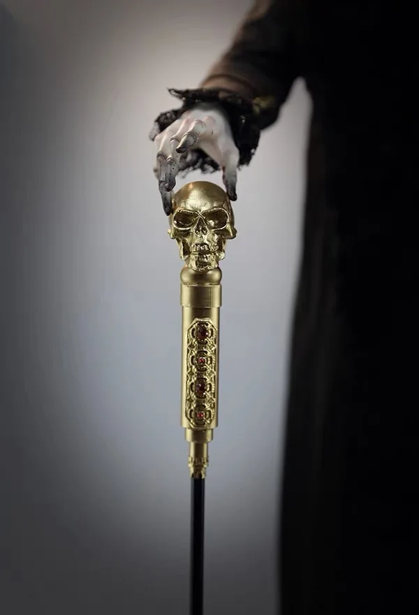 

Doll acceesories 1/3 BJD walking stick is temporarily selling the limited edition uncle doll skeleton king walking stick 1 piece