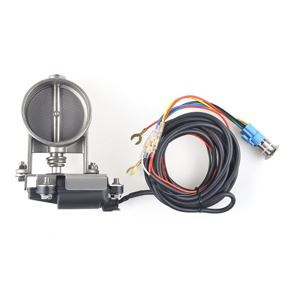 Button Control Electric exhaust control valve Electric Valve Unit Excellent sealing Exhaust Control Valve