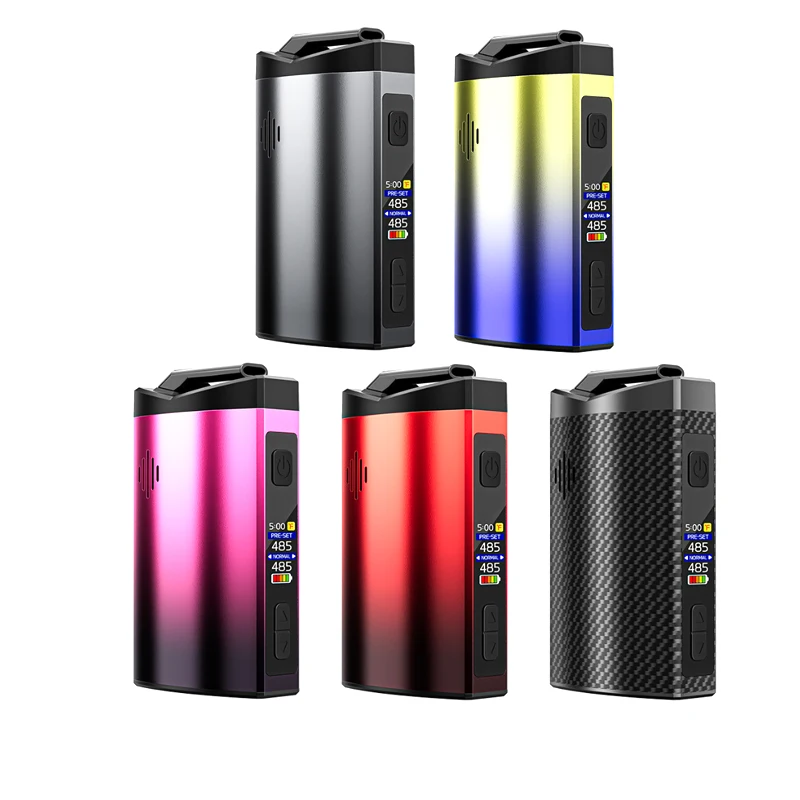 Original Anix Mars Vaporizer 3000mAh Battery Ceramic Heating Chamber Quartz Oven Dry Herbal All In One Vape Box Kit