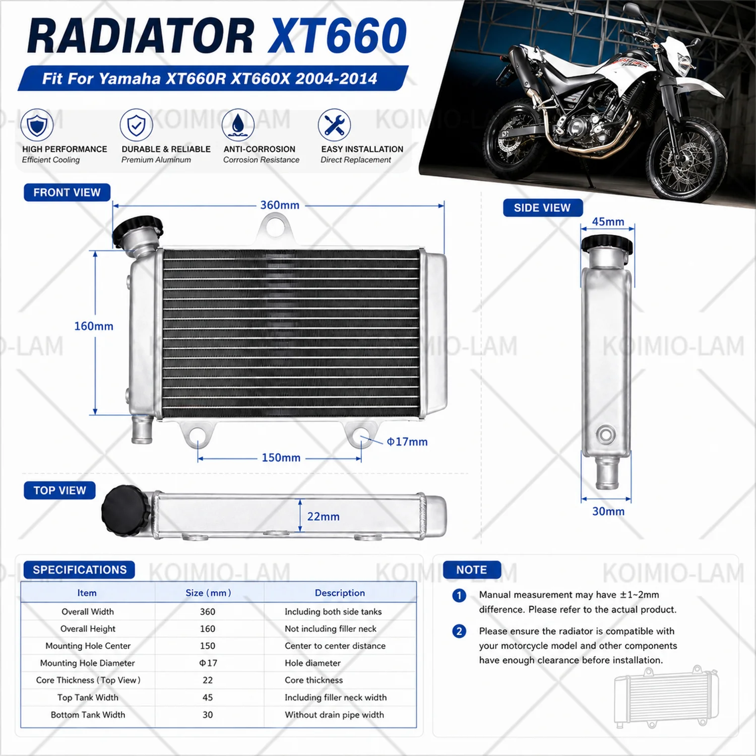 야마하 XT660 R X 2004 - 2016 XT66 - Home Cinema Yamaha 리뷰 및 가격