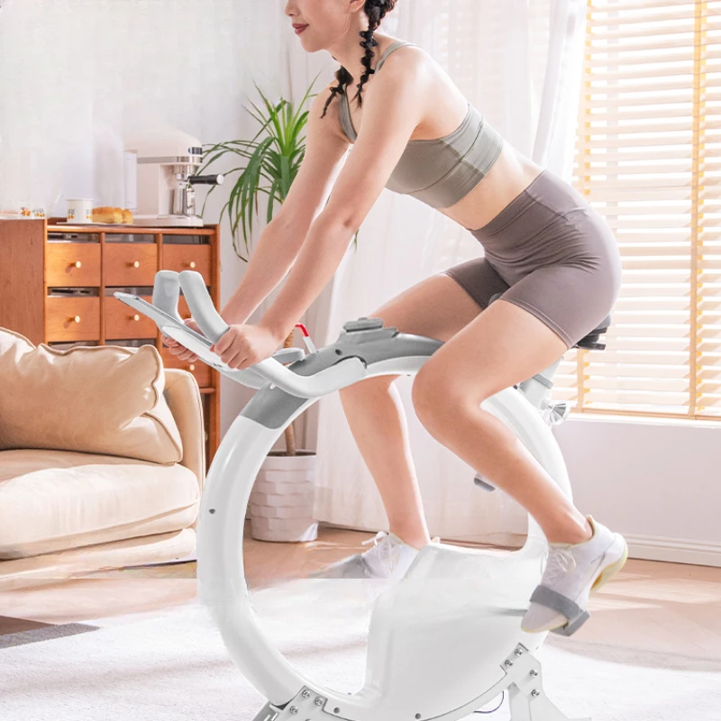 

Sense bicycle, household small bicycle, smart bicycle, magnetic control, silent fitness sports equipment