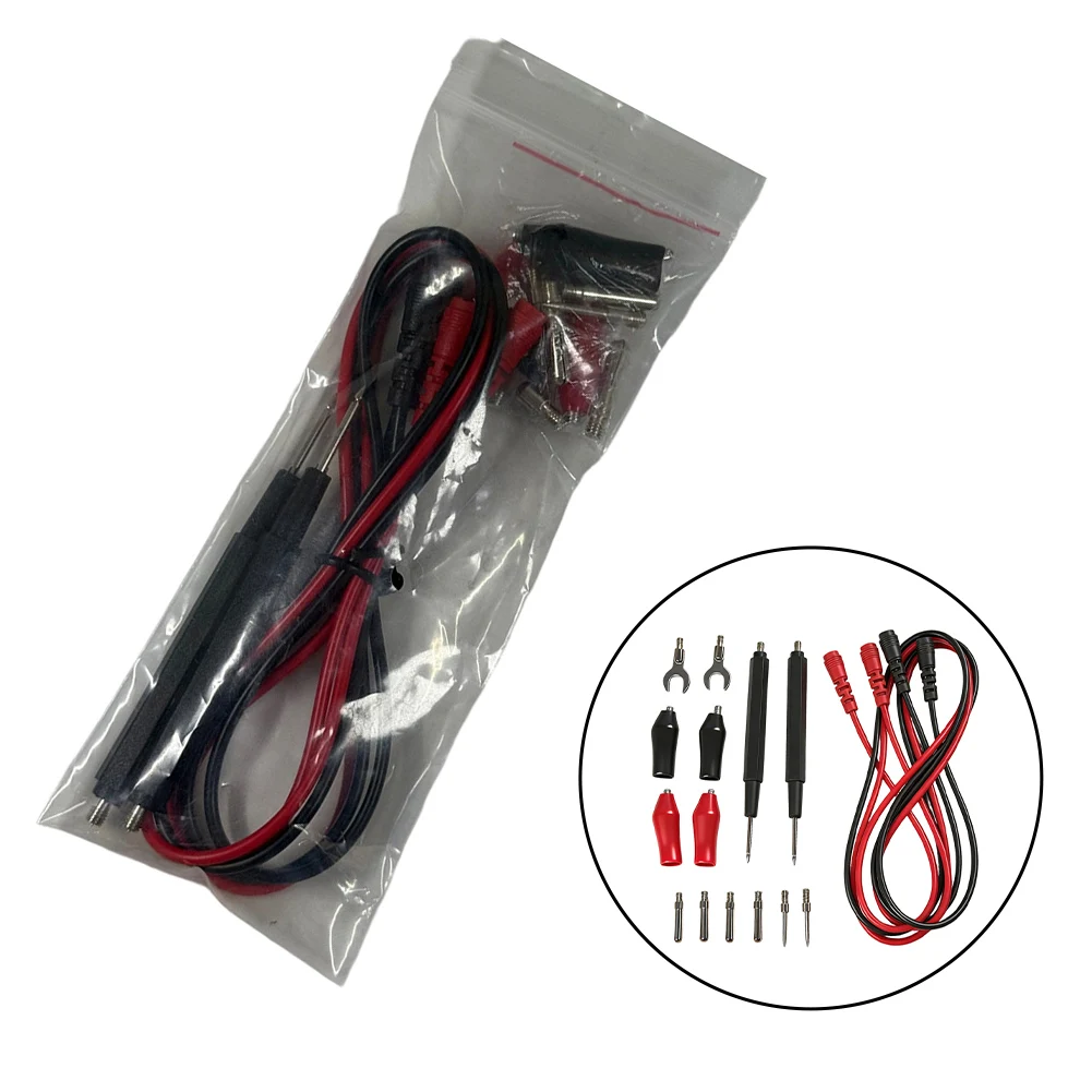Electronics Repair As Shown Test Leads Set Reliable Performance Test Set Insulated Metal Leads Quick Secure Connections