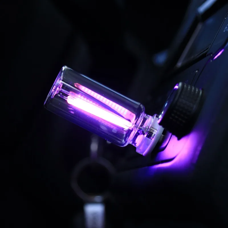 Glass Bottle Nightlight USB Touch Atmosphere Lamp Adjustable Plug-and-play Bedroom Bedside Atmosphere Lamp.