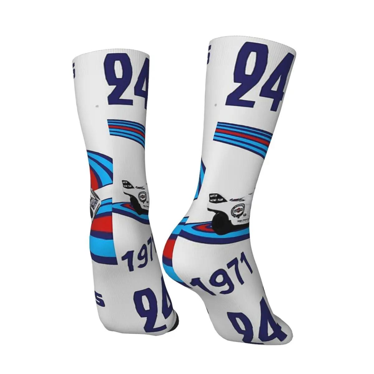 Car Racing Martini Racing Porsche 917 1971 Men Women Socks Cycling Novelty Spring Summer Autumn Winter Stockings Gift