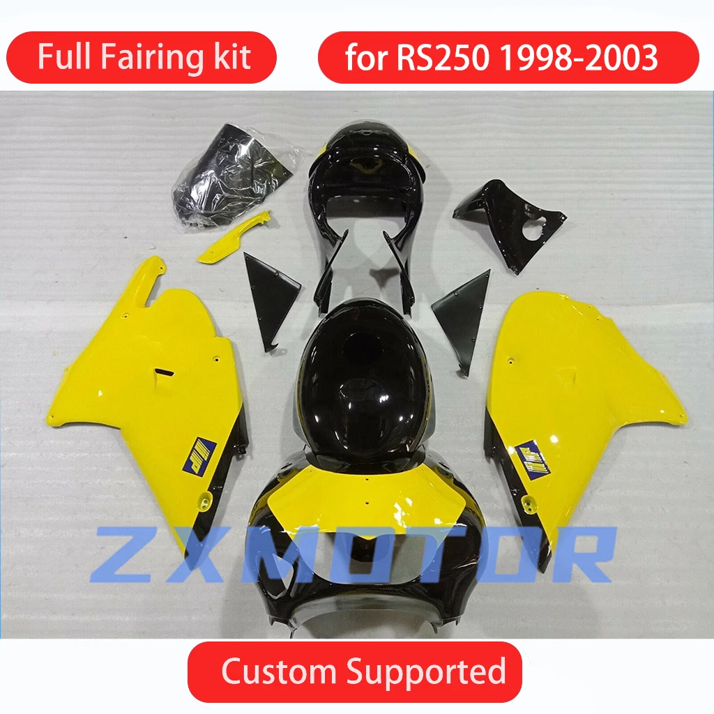 Injection Fairings RS250 1998 1999 2000 2001 2002 2003 Aftermarket Bodywork Fairing Kit for Aprilia RS 250 98 99 00 01 02 03