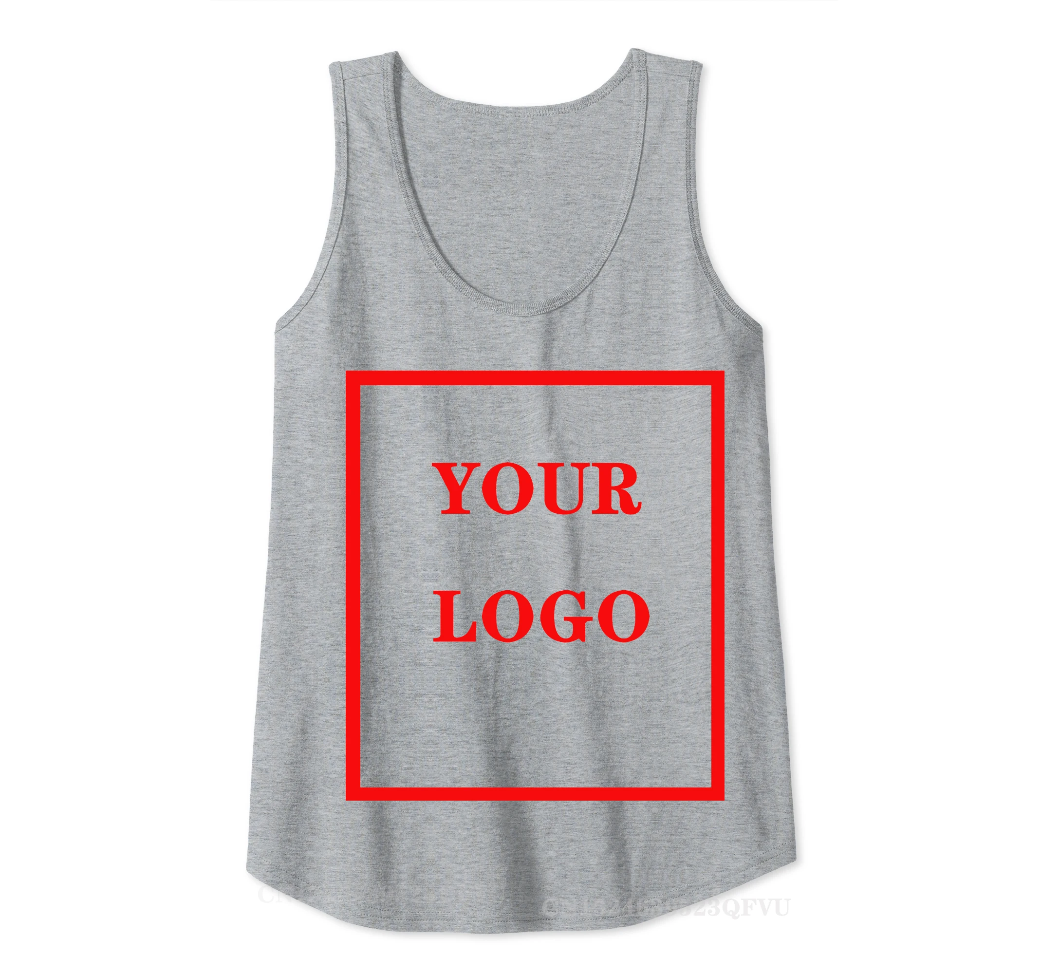 Tank Tops Men Print Vest Sleeveless Diy Custom Your Logo Design Image Fast Shipping