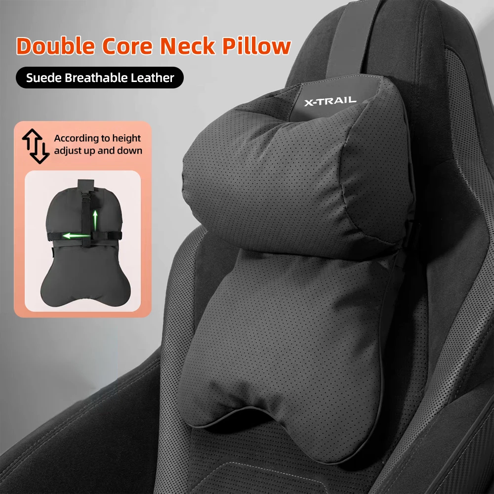 

For Nissan Xtrail X-Trail T32 T30 T31 T33 Car Headrests Driver's Seats Soft Comfortable headrests Car Neck Pillow Protectors