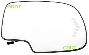 1 Pcs Side Mirror Glass with Heating For Chevrolet Silverado GMC Sierra Cadillac For Escalade 2003-2006 Rearview Mirror Glass