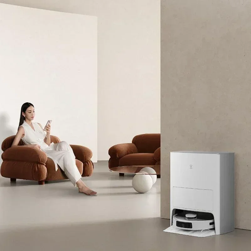 Ecovacs DEEBOT T20 PRO PLUS Robot Vacuum 6000Pa 55℃ Hot Water Mop 5200mAh X1 OMNI Upgrade