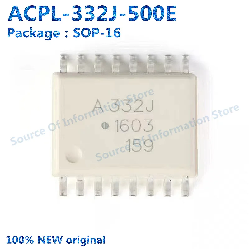 ACPL-332J-500E SOP-16 Optocoupler Chip, 100% New