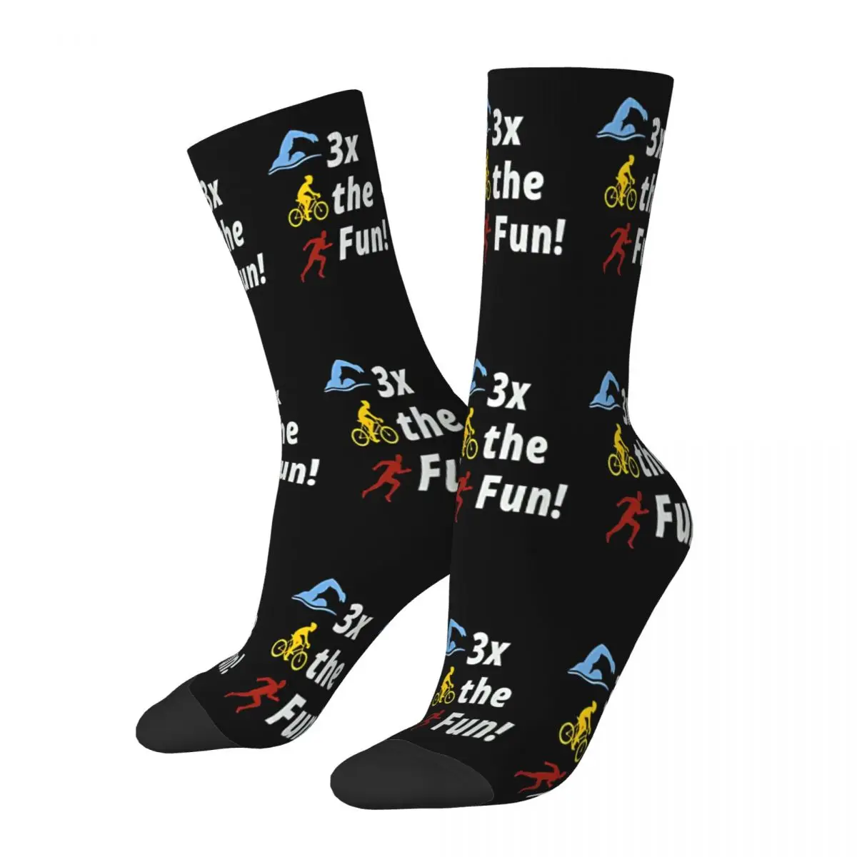 Swim Run Triathlon Bike   Socks Male Mens Women Summer Stockings Harajuku