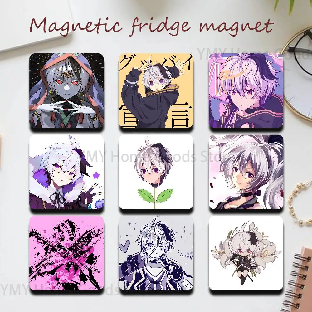 Singer vflower Virtual Fridge Magnetic Magnet PVC Memorial Decor for Family Friends Students Adults