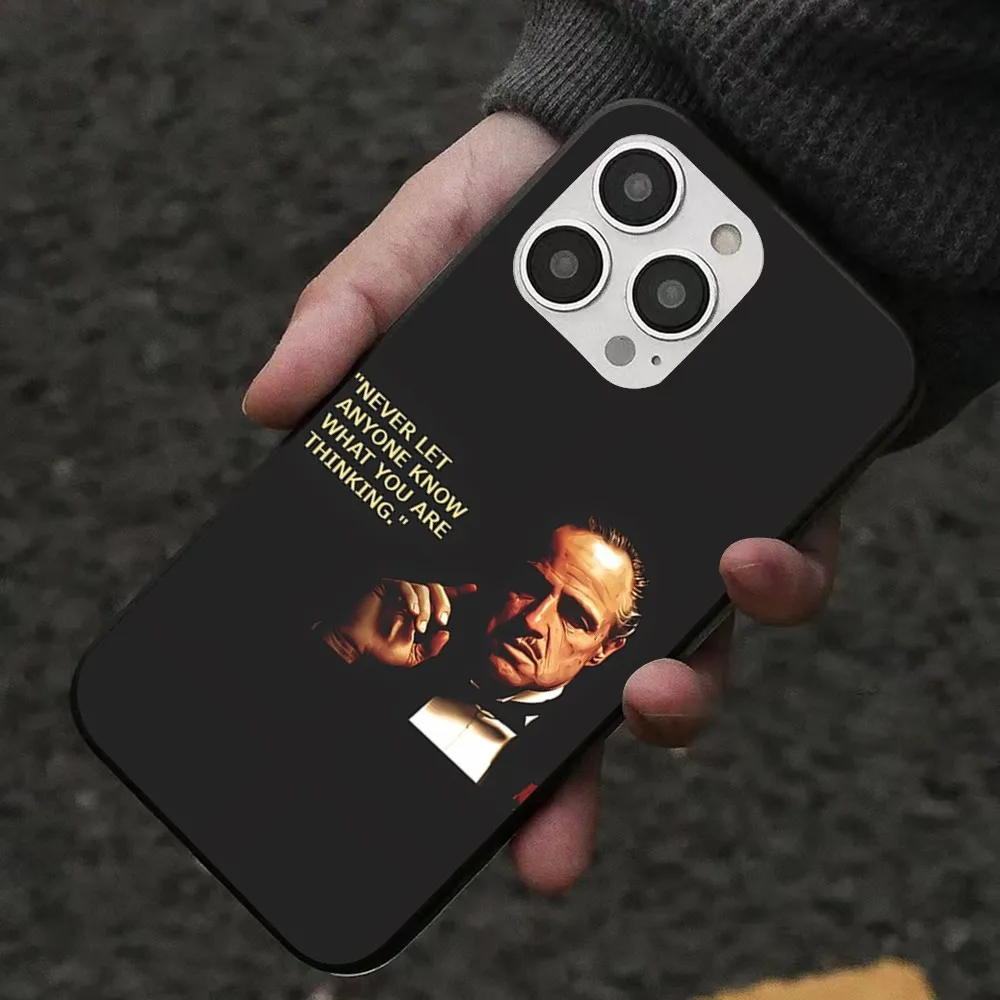 The Godfather Phone Case For Iphone 15 11 13 14 Pro Max 7 8 Plus X Xr Xs Max Se2020 12mini Cover Case