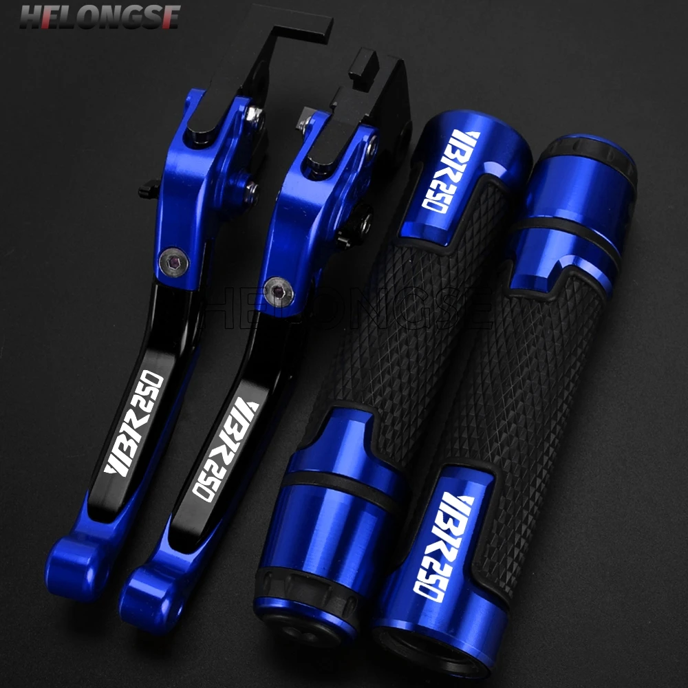 

FOR YAMAHA YBR250 YBR 250 2005 2006 2007 2008 2009 2010 2011 2012 2013 2014 Motorcycle Handlebar Grips Ends Brake Clutch Levers