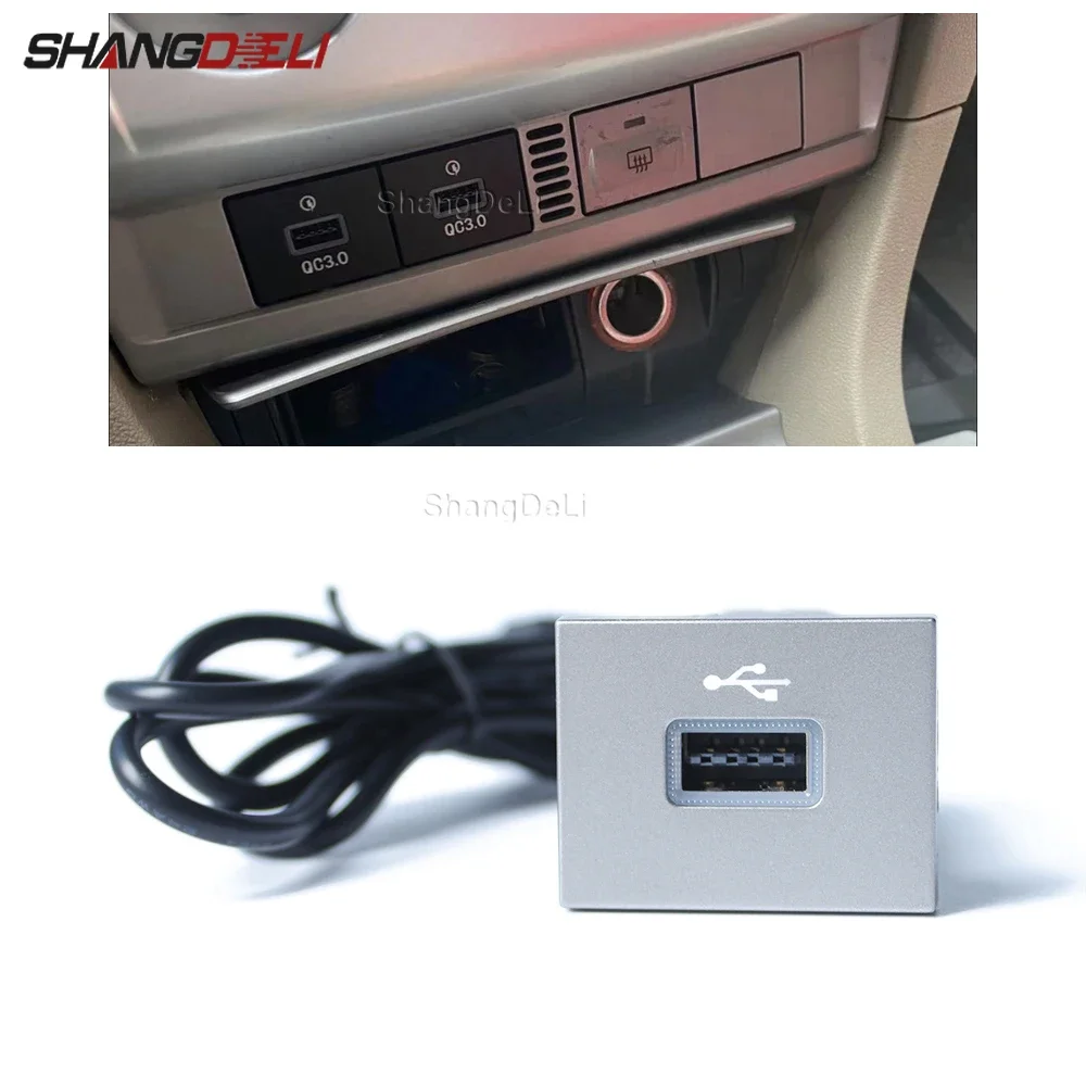 Car USB Input Adapter Audio Radio u-disk flash Socket Interface Cable For Ford Focus 2 Mk2 2009-2011