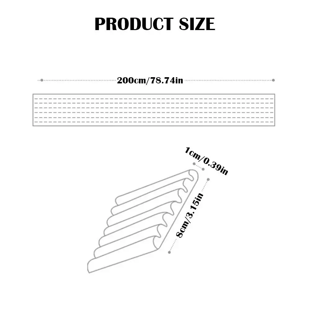 Kids Window Sill Desk Edge Guard Strip 2m Self Adhesive Wall Corner Protector Elastic Baby Safety Foam Bumper Children