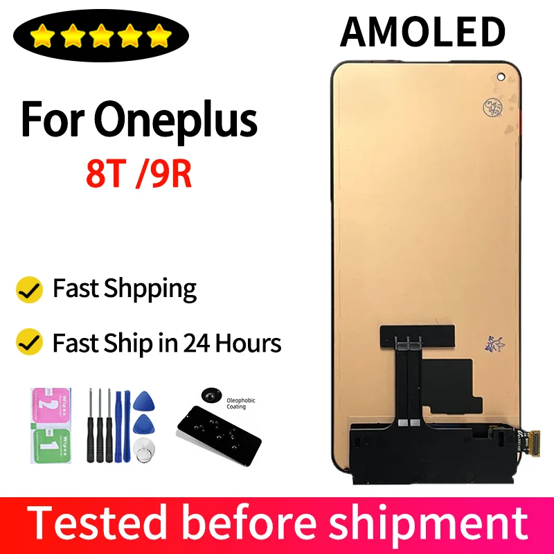 655-amoled-for-oneplus-8t-9r-kb2001-kb2000-lcd-display-touch-digitizer-assembly-for-1-8t-1-9r-le2101-le2100-with-fingerprints