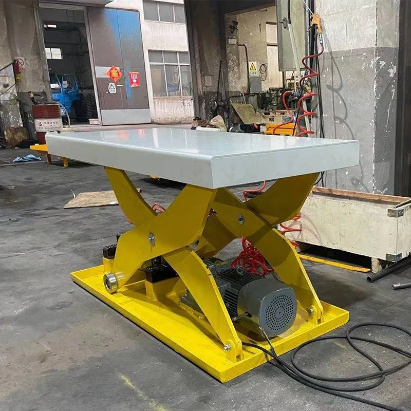 

FOB Accurate Stop Lifting Platform Pure Electric Motor Screw Type For Assembly Line Transition And Material Transfer