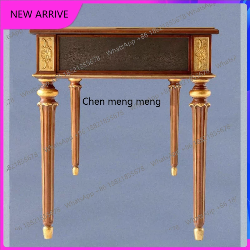 

American retro desk French study living room desk desk computer table household solid wood A