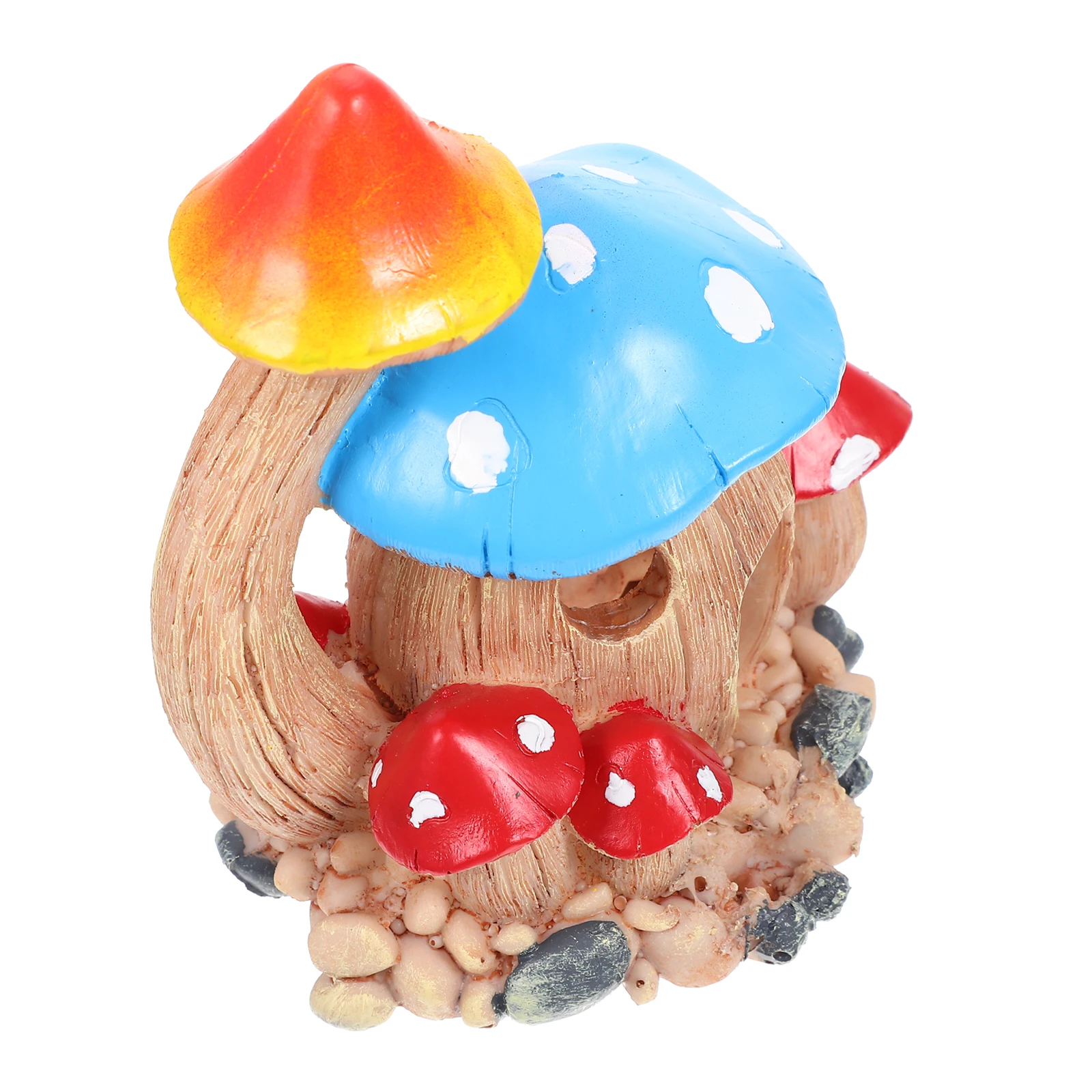 

Resin Aquarium Decor Tank Shelter Hideout Shrimp House Fish Breeding Cave Freshwater Fish Tank Accessories Aquarium Cave
