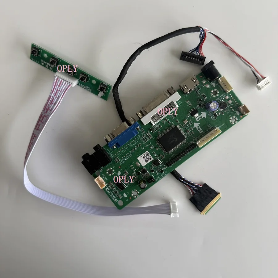 M.NT68676 Controller Board kit for N156B6 N156B6-L06 N156B6-L0B HDMI-compatible DVI VGA 15.6inch 1366X768 LED Screen Monitor DIY