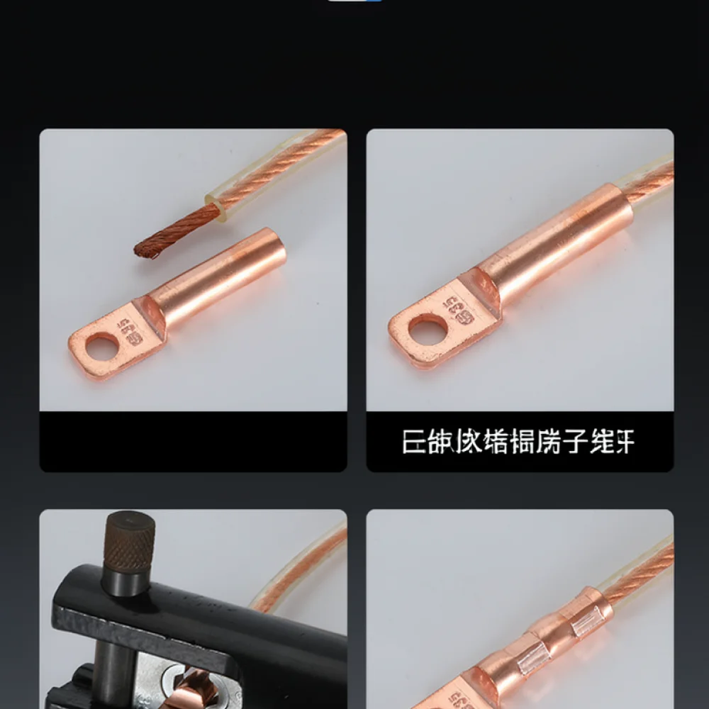 High Performance Copper Lugs Square Head For Air Switches Electrical Cable Terminal Connectors Industrial Power Parts